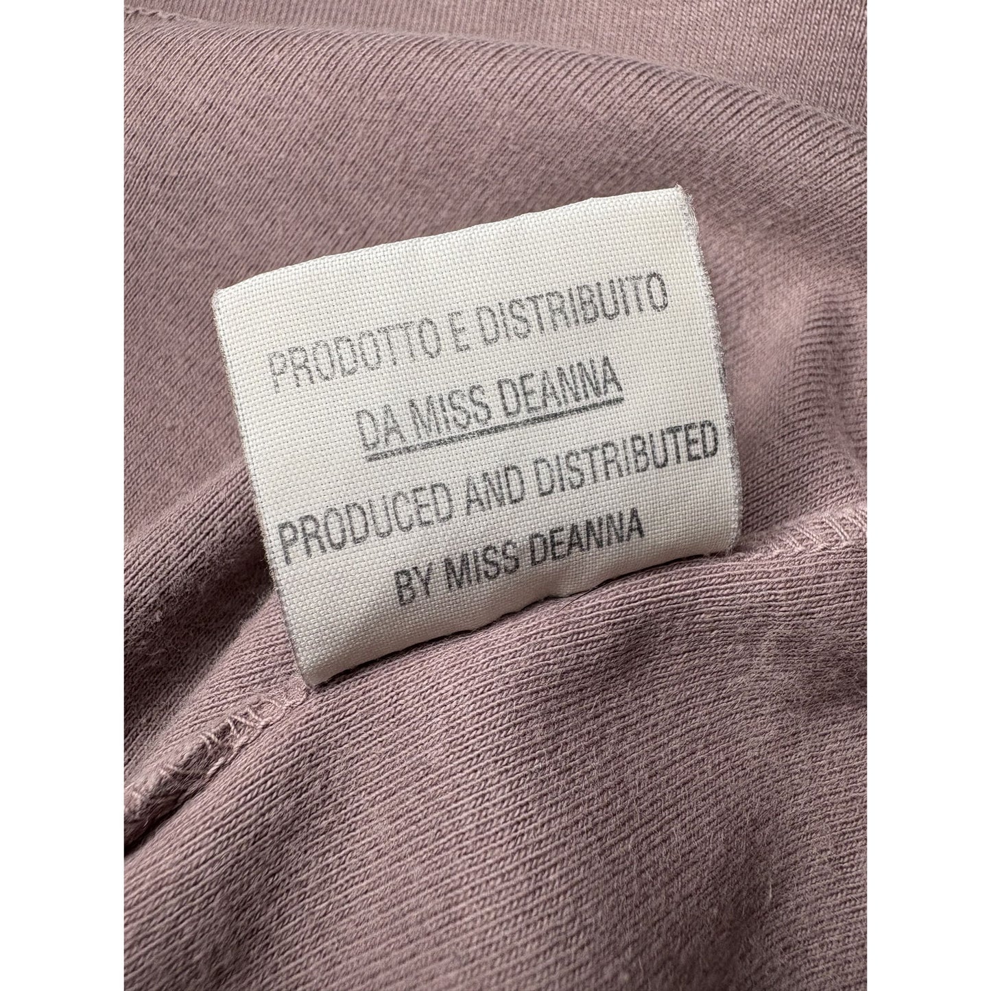 Maison Martin Margiela Miss Deanna 2000-2003 Pink Long Sleeve T-Shirt