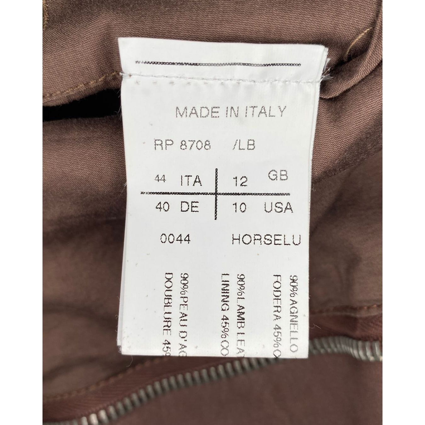 Rick Owens SS11 'Anthem' Leather Jacket