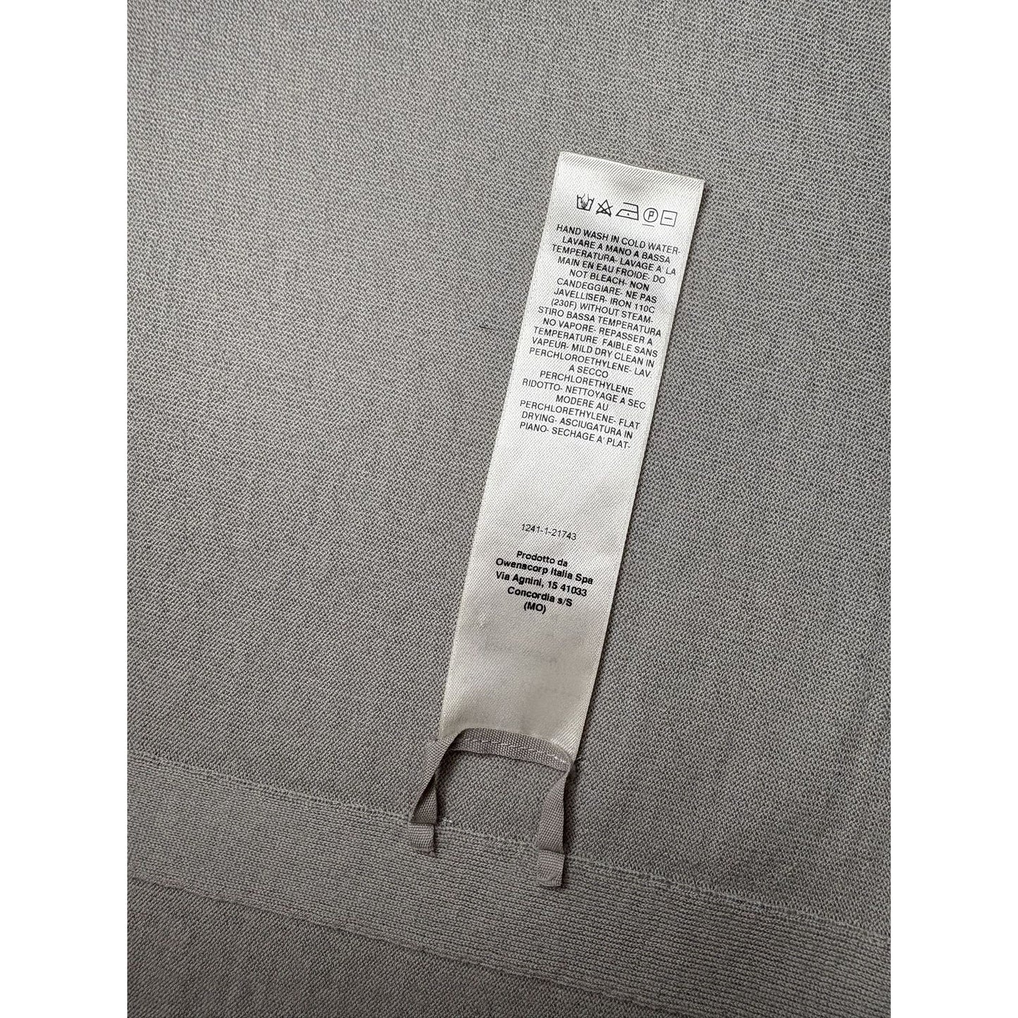 Rick Owens SS23 Edfu Wool V-neck Jumper