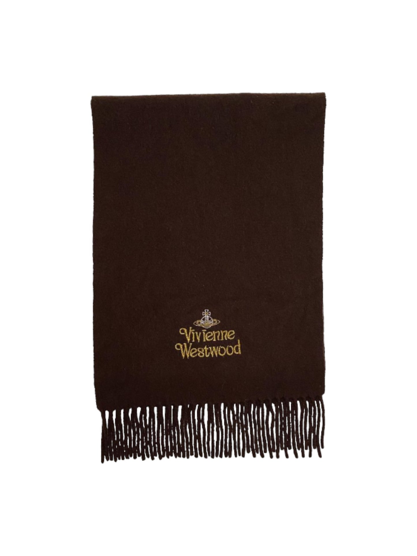 Vivienne Westwood Wool Logo Scarf
