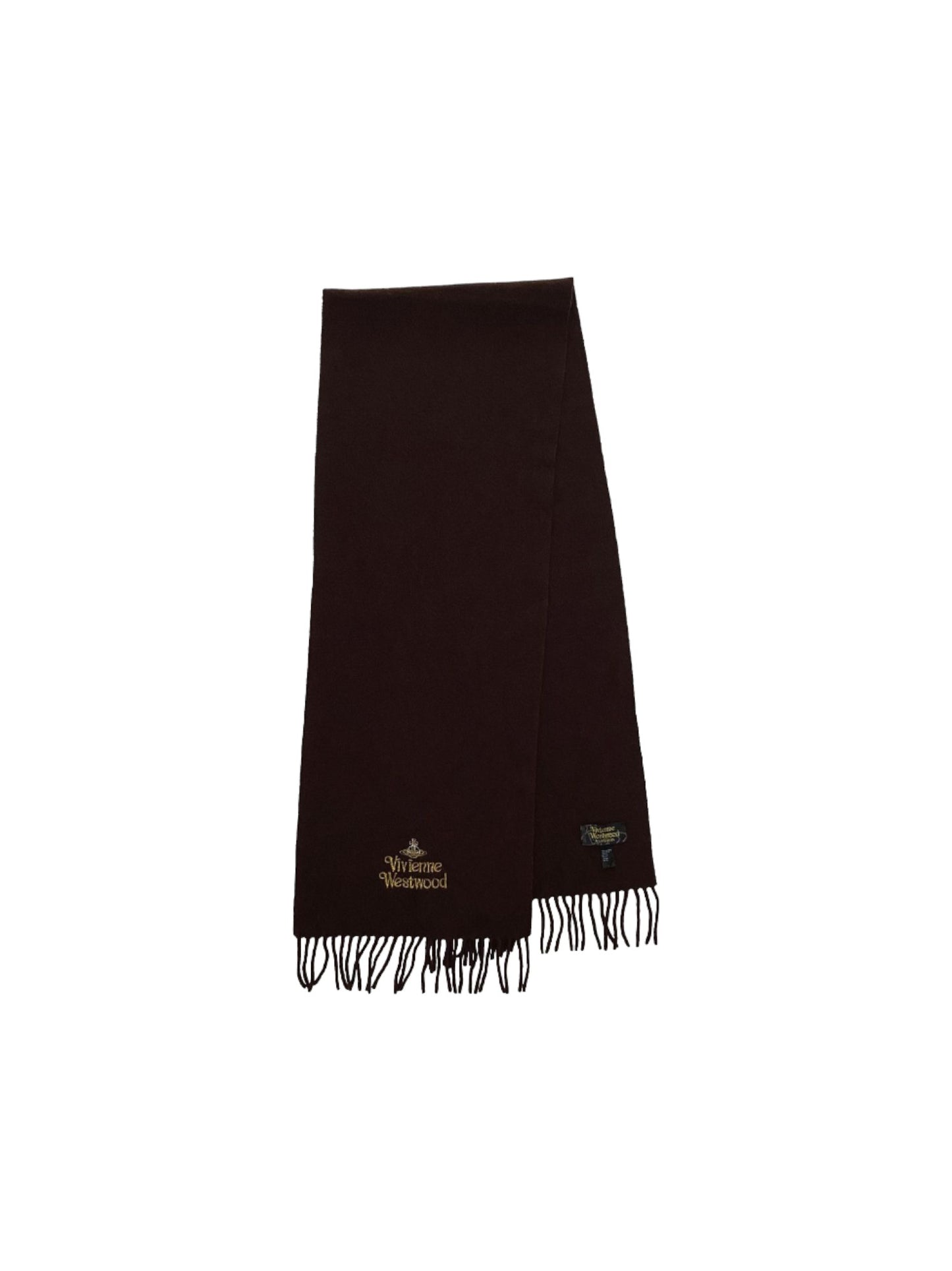 Vivienne Westwood Wool Logo Scarf