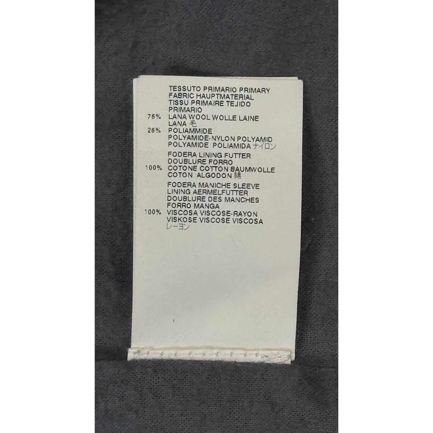 ♚ Maison Margiela Six Wool Knee Length Coat ♚