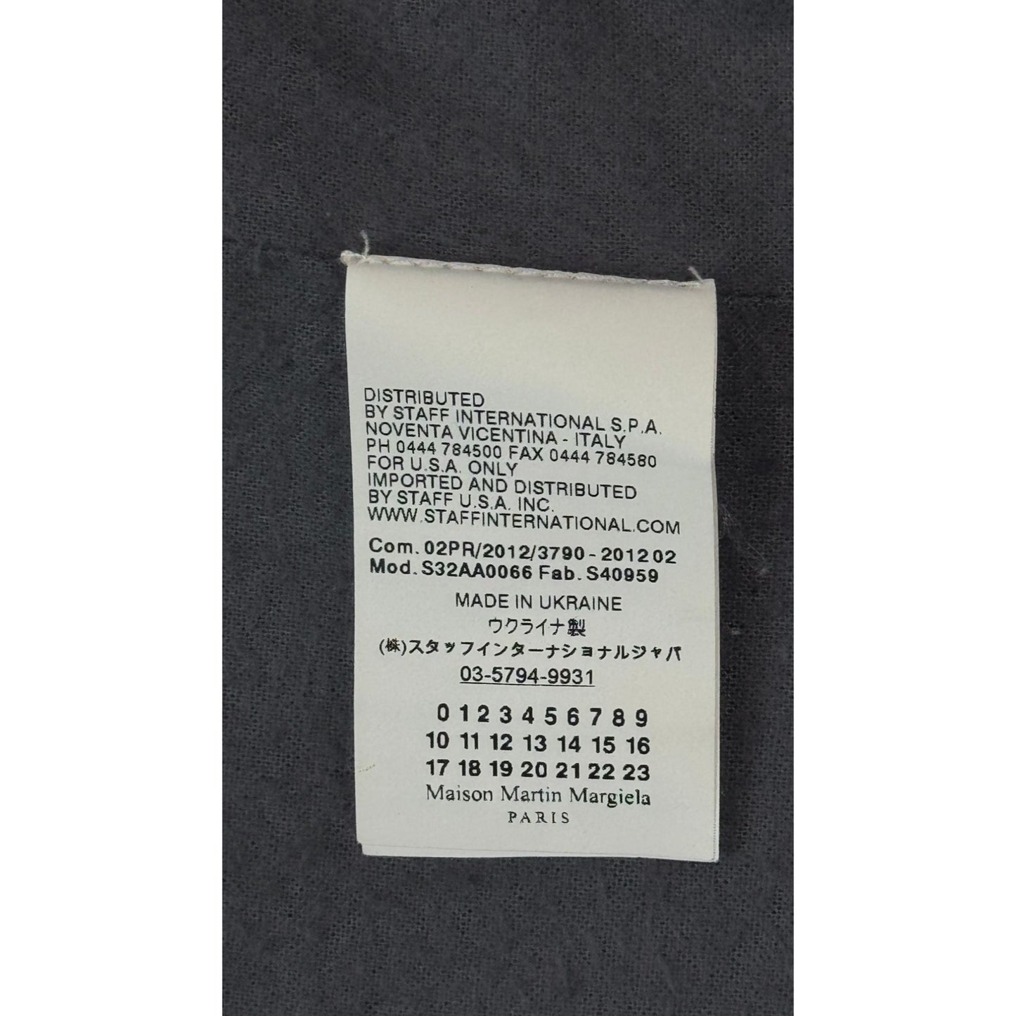 ♚ Maison Margiela Six Wool Knee Length Coat ♚