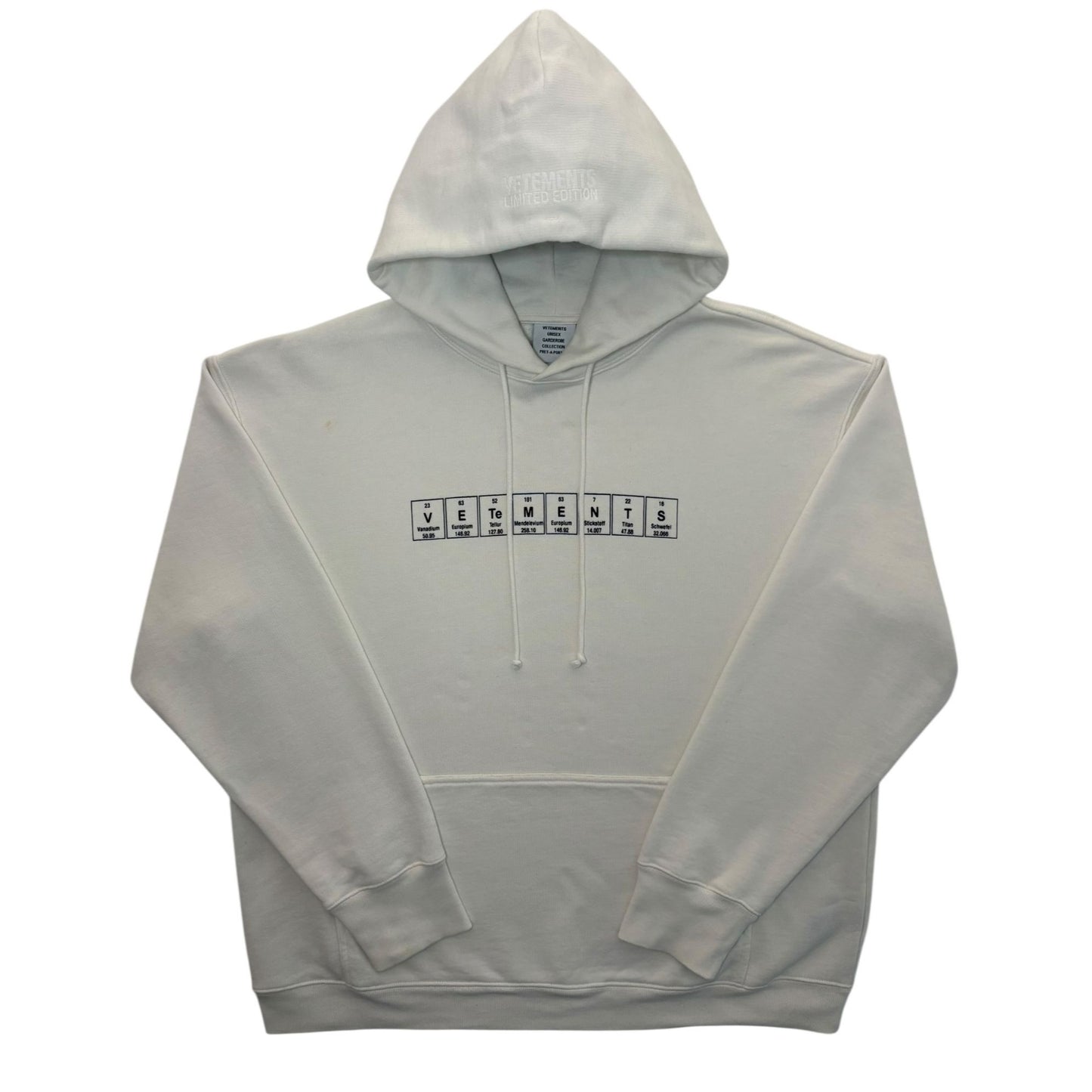 Vetements Periodic Table Hoodie