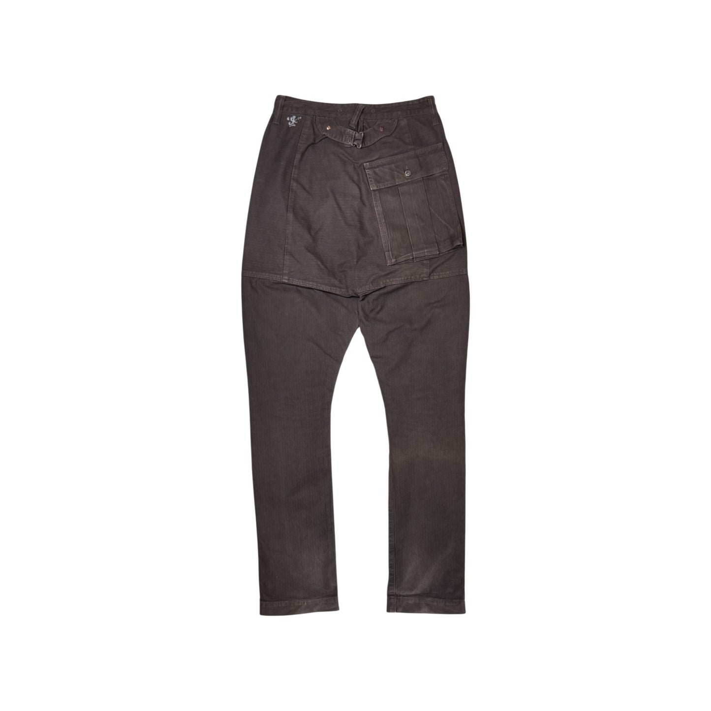 ♚ Kapital Brown Denim Sarouel Pants ♚