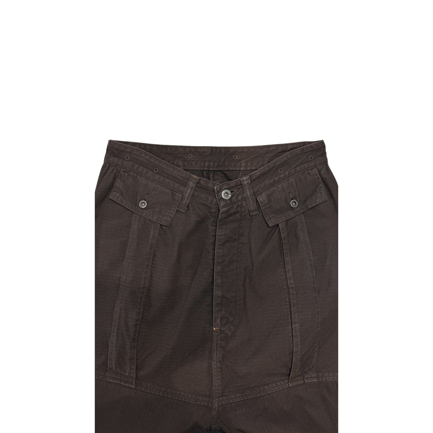 ♚ Kapital Brown Denim Sarouel Pants ♚