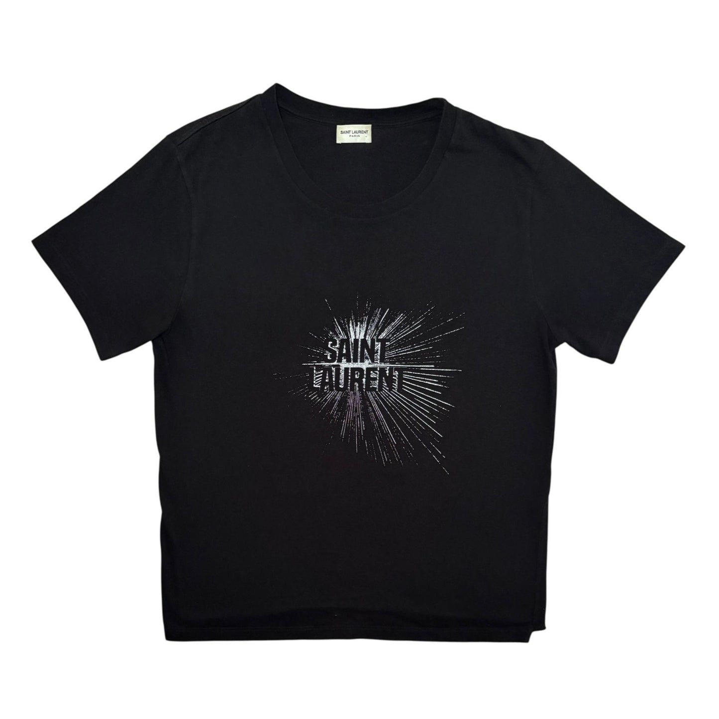 Saint Laurent Black Logo T-shirt