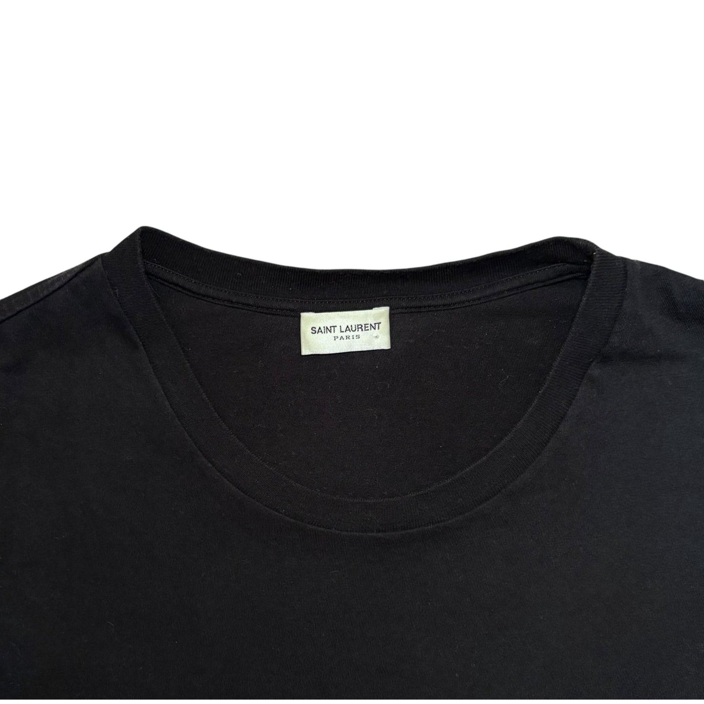 Saint Laurent Black Logo T-shirt