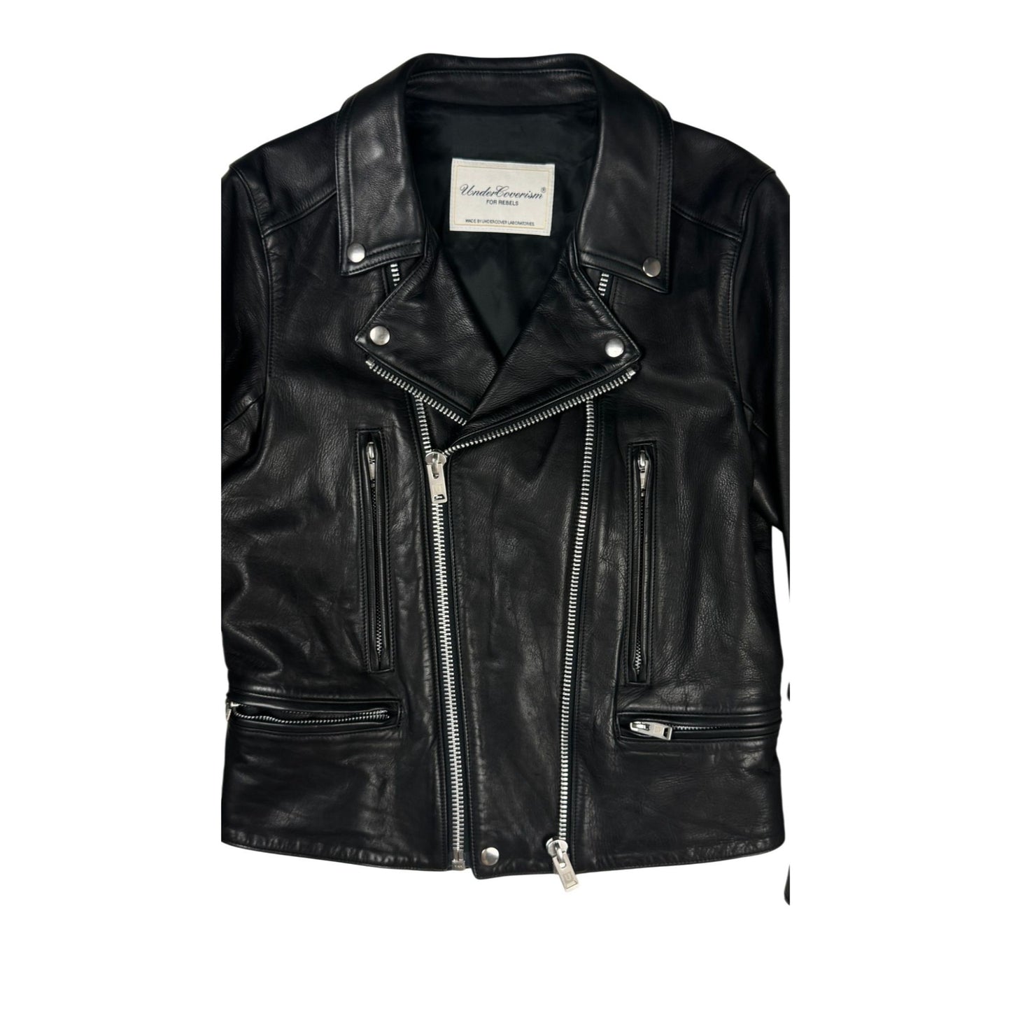 ♚ Undercoverism AW13 'For Rebels' Leather Biker Jacket ♚