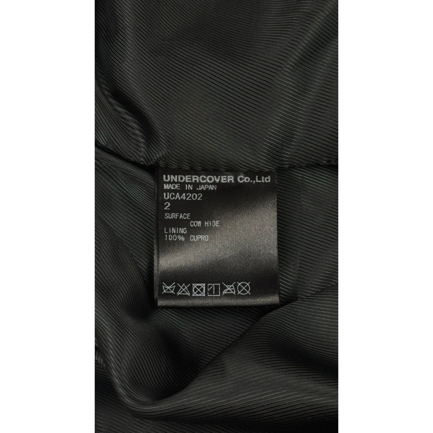 ♚ Undercoverism AW13 'For Rebels' Leather Biker Jacket ♚