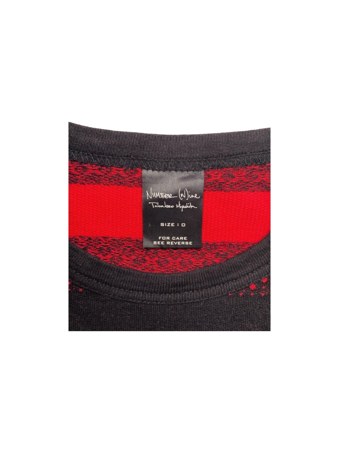 Number (N)ine Kurt Kobain AW03 Heart Sweater