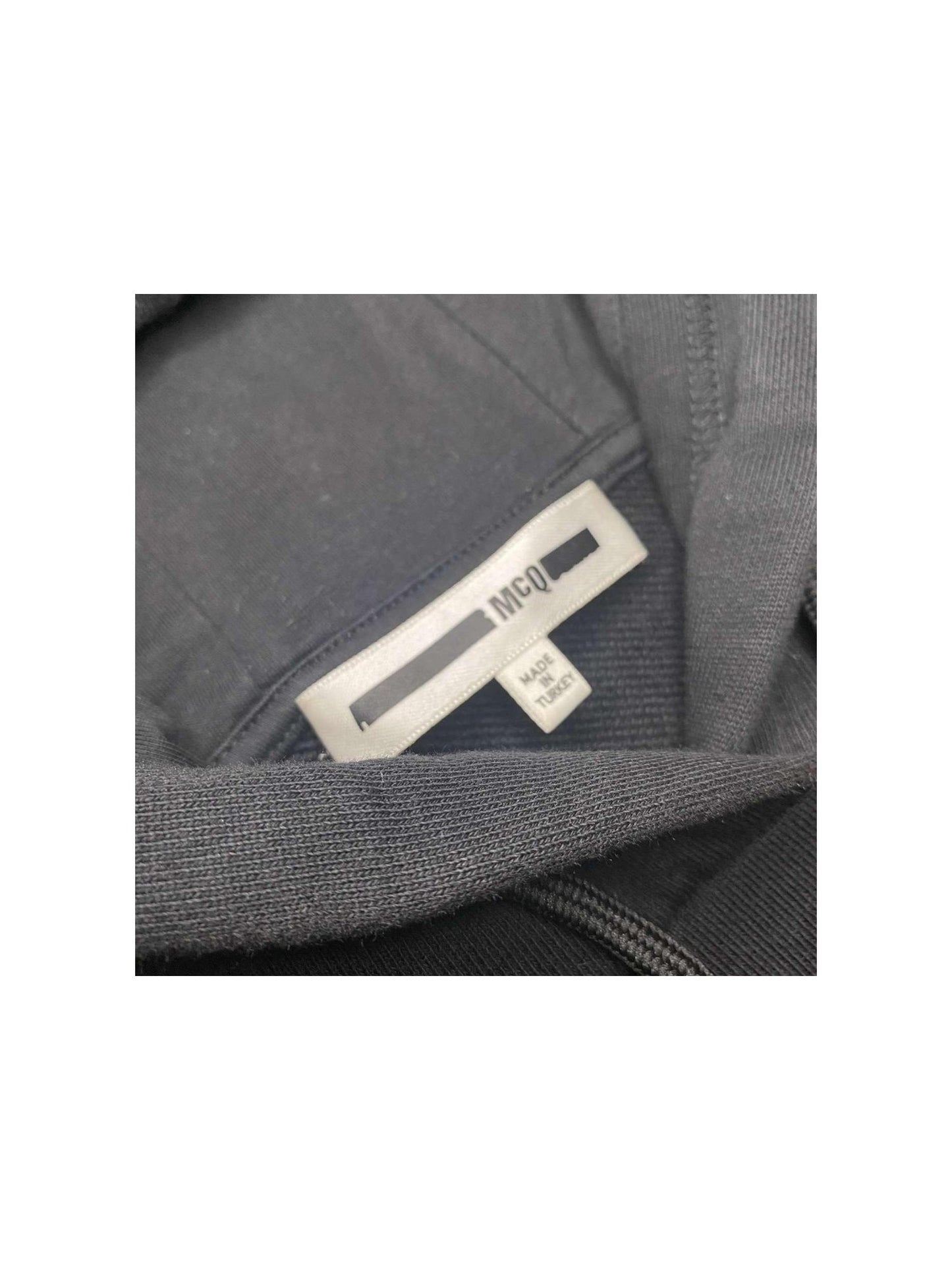 Alexander Mcqueen “Gothic Logo Crop Hoodie”