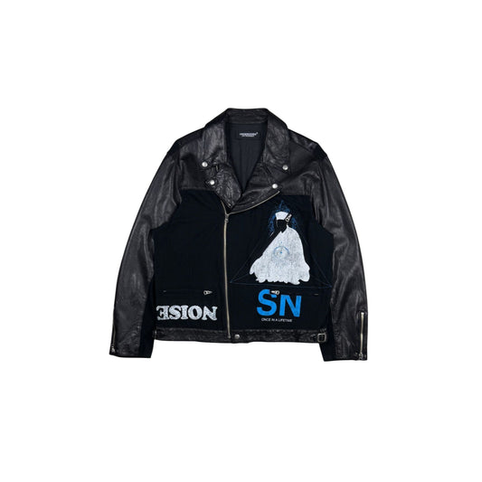 ♚ Undercover Hybrid Leather Jacket ♚