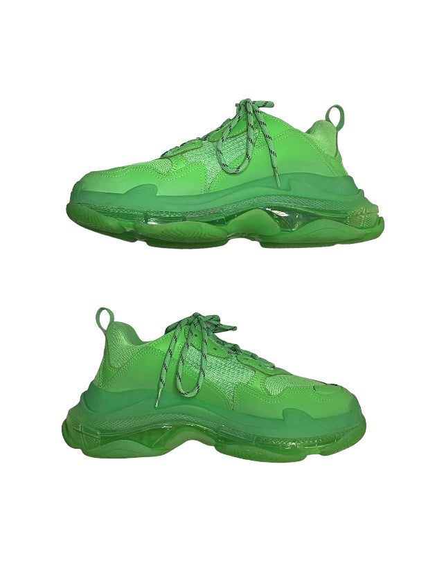 Balenciaga Triple Sole in Neon Green