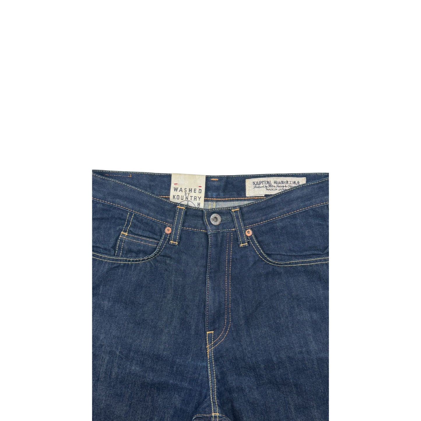 Kapital Indigo Dyed Jeans