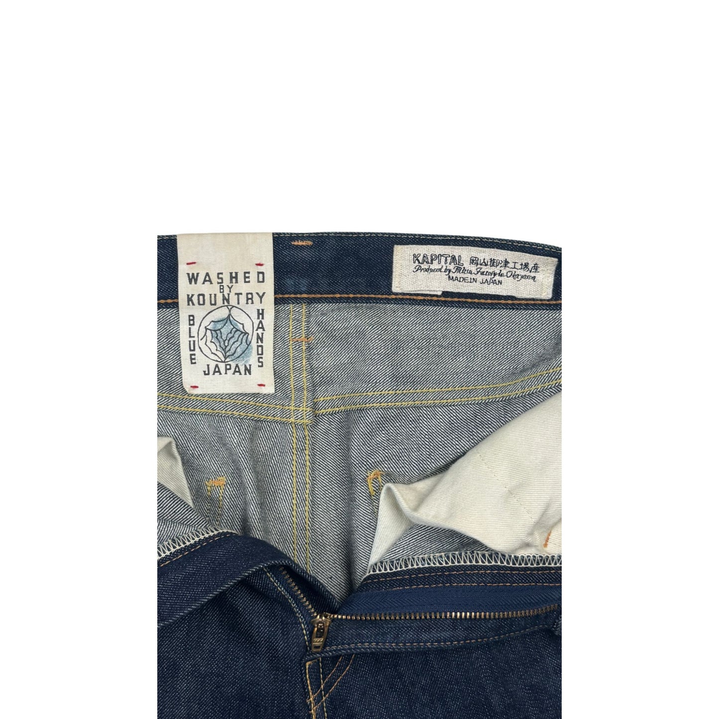 Kapital Indigo Dyed Jeans