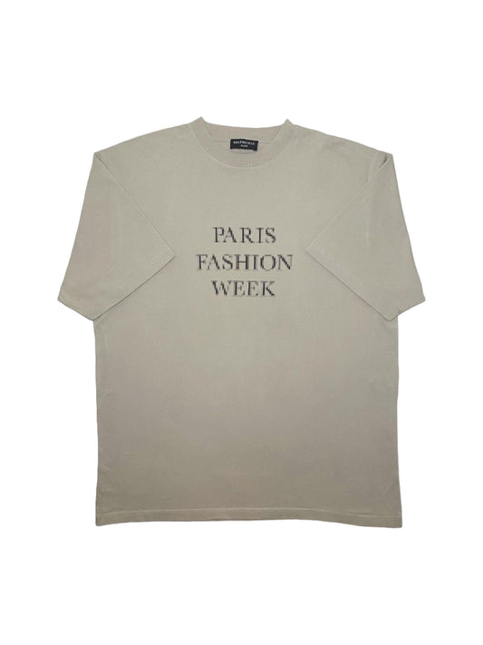 Balenciaga “Paris Fashion Week” Pixelated T-Shirt