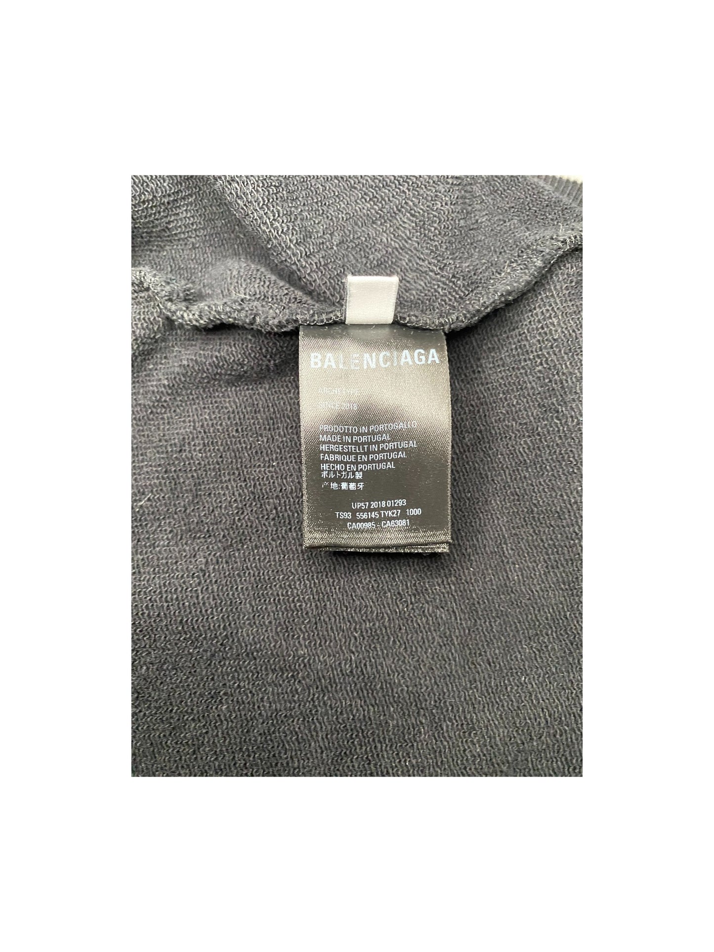 Balenciaga 2018 ‘Copywright’ Archetype Hoodie