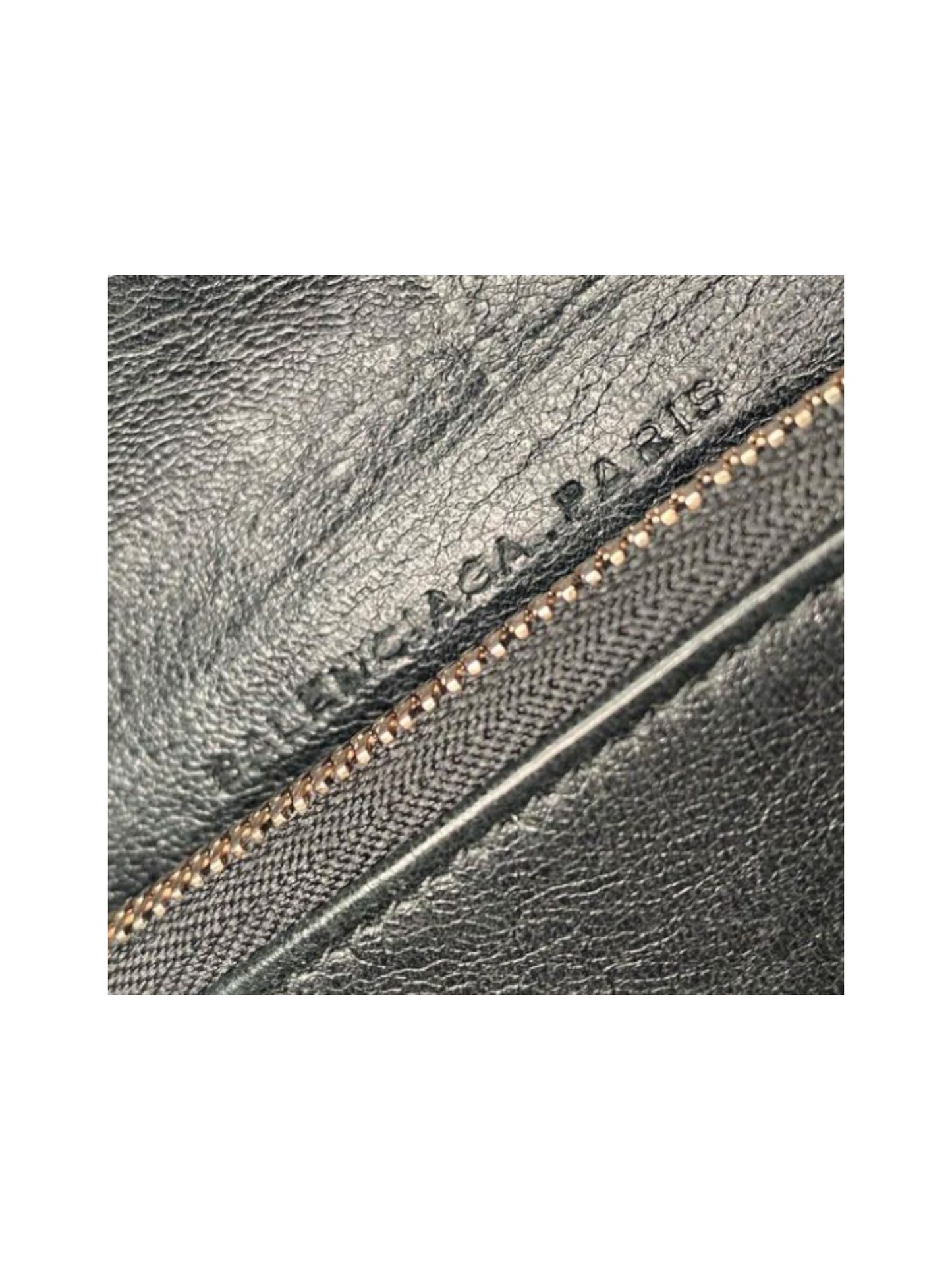 Balenciaga Black 'Moto' Wallet *Original Hardware*