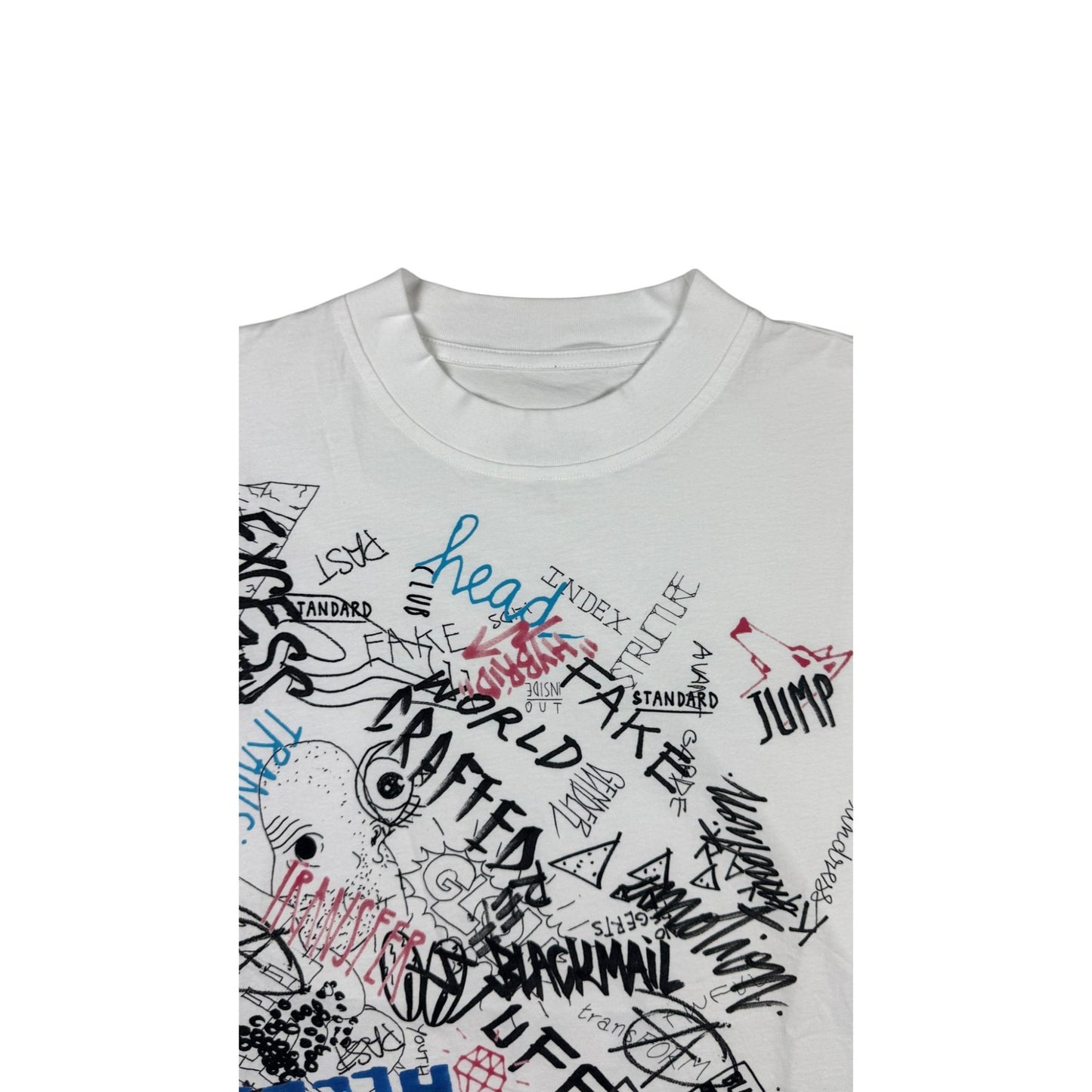 ♚ Maison Margiela Graffiti Print T-Shirt ♚