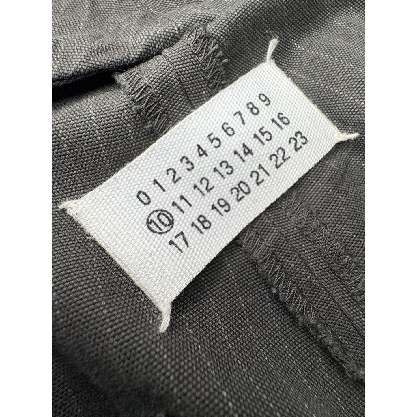 Maison Margiela SS01 Pinstripe Side Pocket Pants