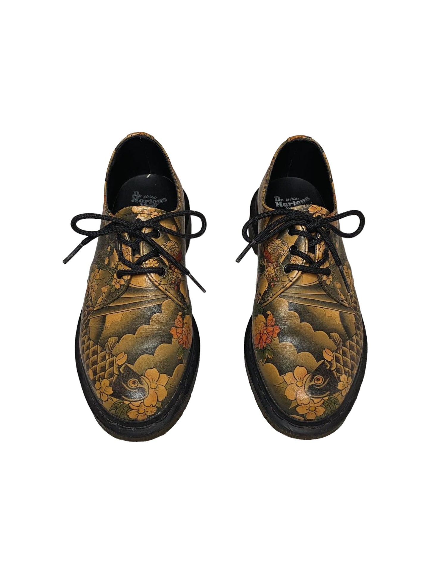 Doc Martens x Evisu Wagara Koi Fish Tattoo Low Tops