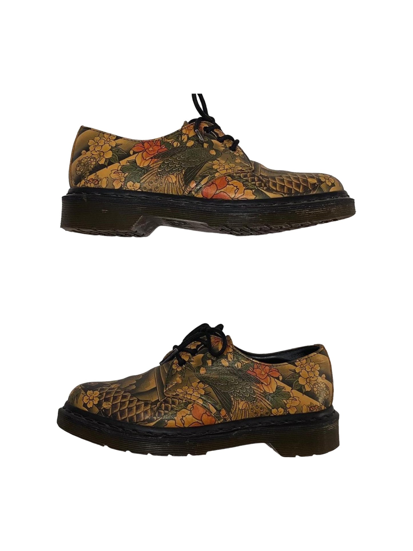 Doc Martens x Evisu Wagara Koi Fish Tattoo Low Tops