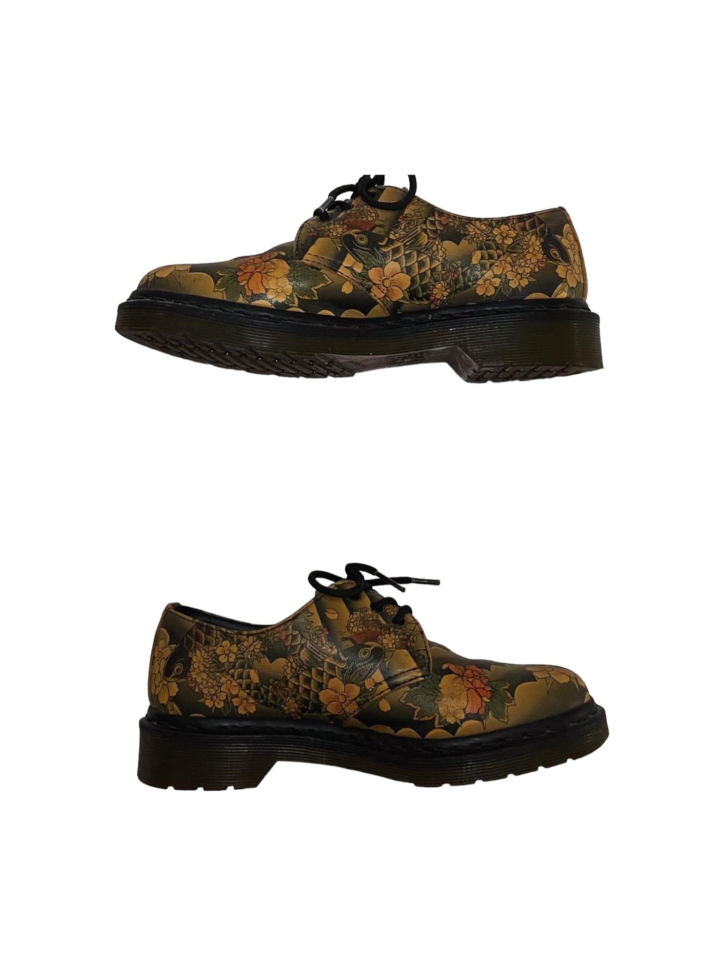 Doc Martens x Evisu Wagara Koi Fish Tattoo Low Tops