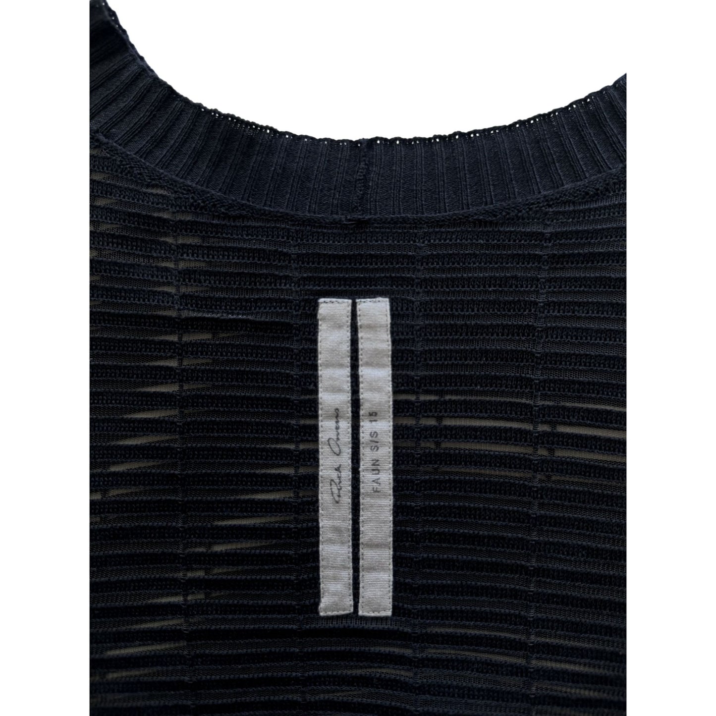 ♚ Rick Owens SS15 'Faun' Black Long-Sleeve ♚