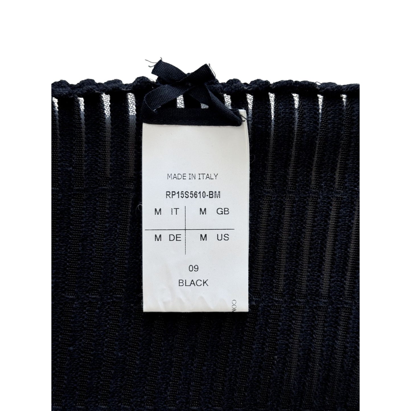 ♚ Rick Owens SS15 'Faun' Black Long-Sleeve ♚