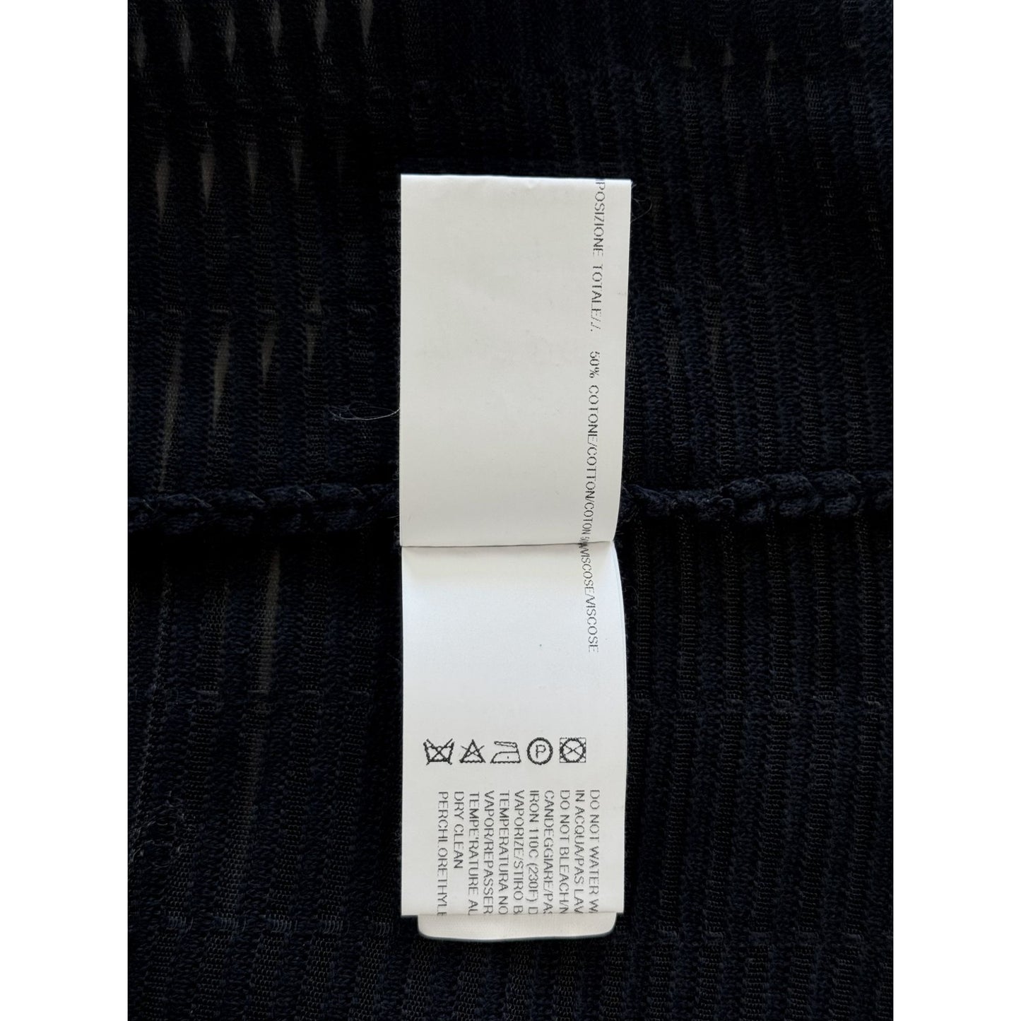 ♚ Rick Owens SS15 'Faun' Black Long-Sleeve ♚