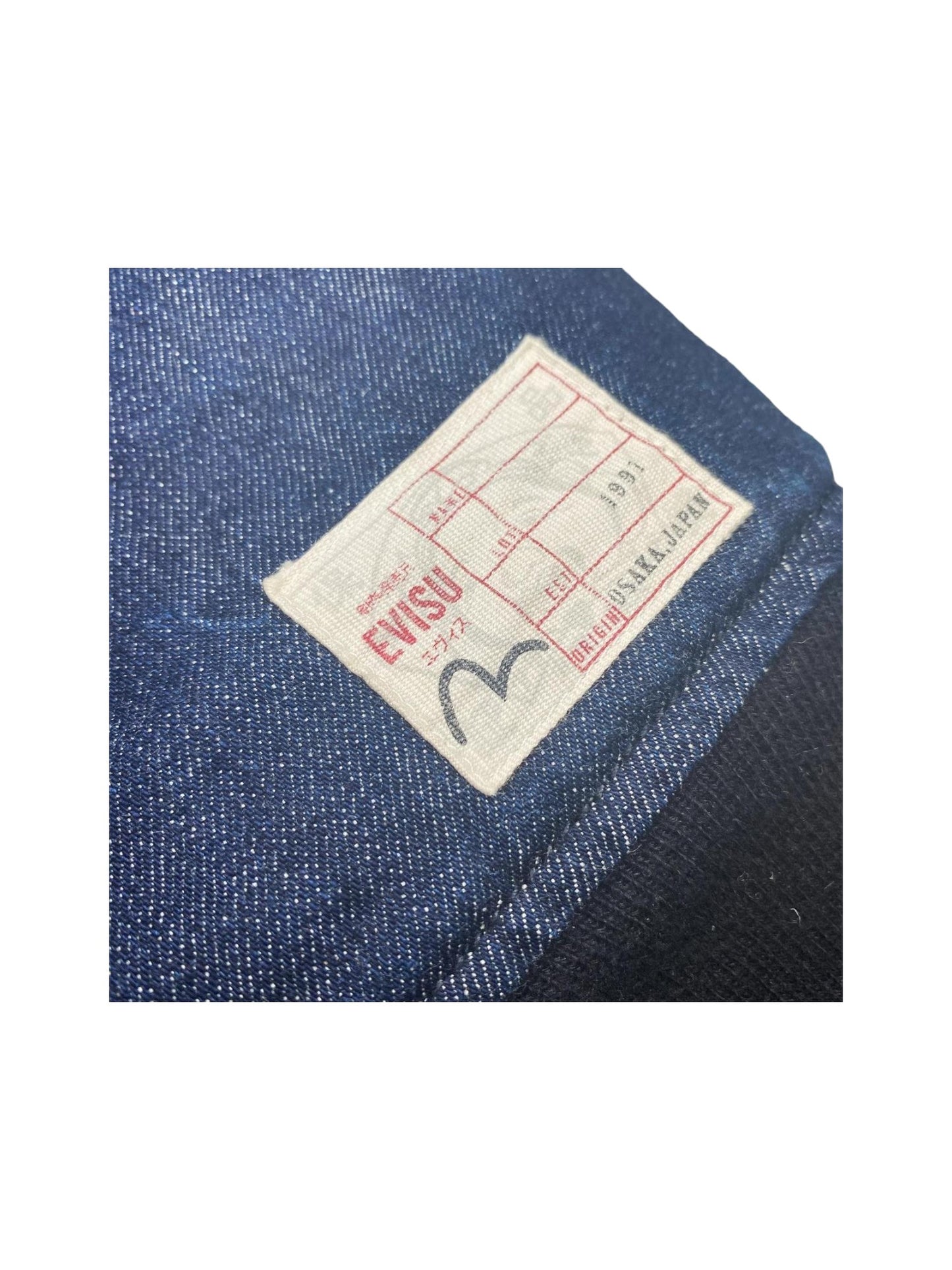 Evisu “Heritage Custom Made” Cropped Denim Jacket