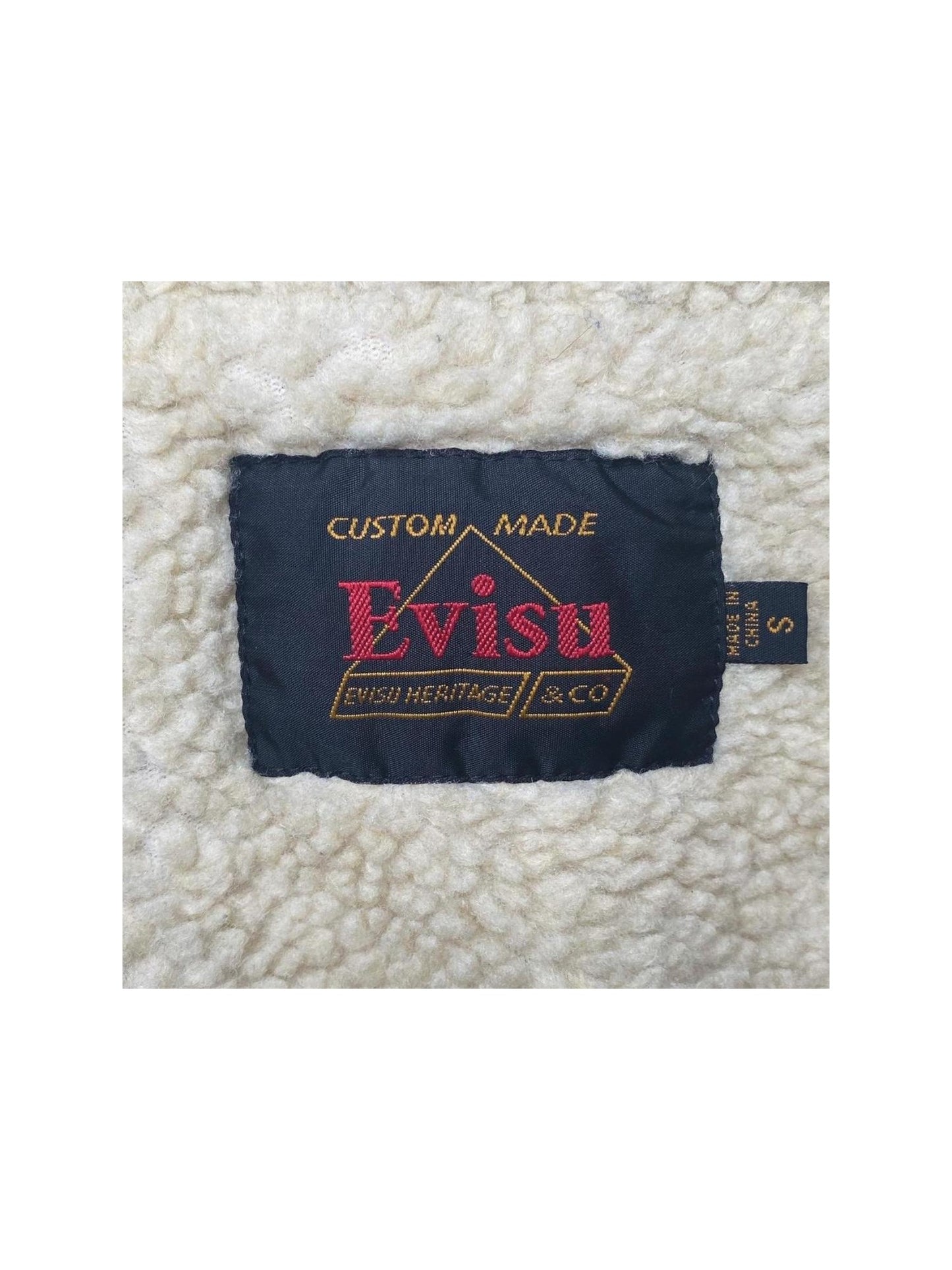 Evisu “Heritage Custom Made” Cropped Denim Jacket