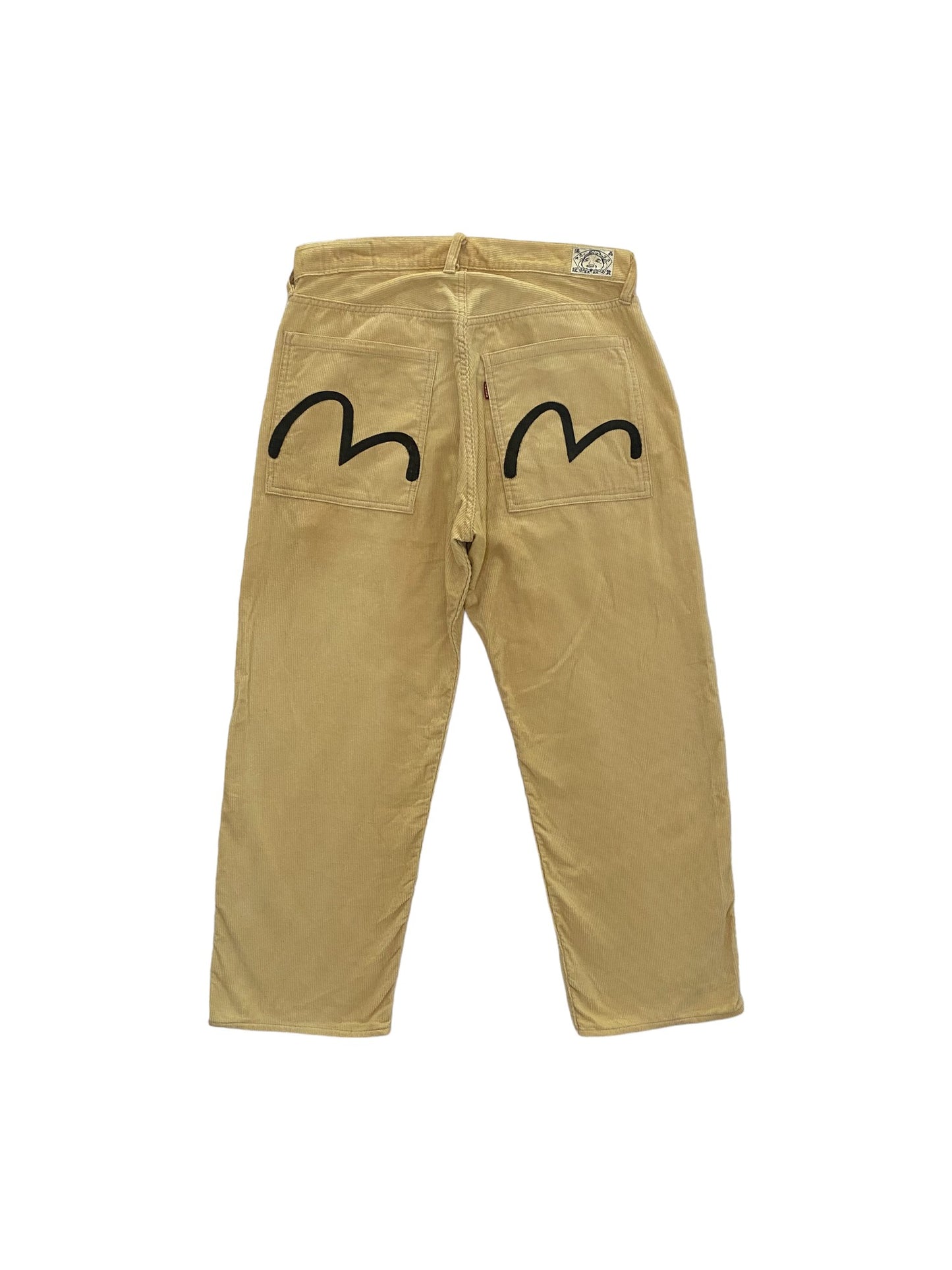 Evisu Corduroy Seagull Pants