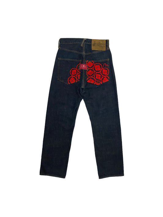 Evisu Family Crest Jeans