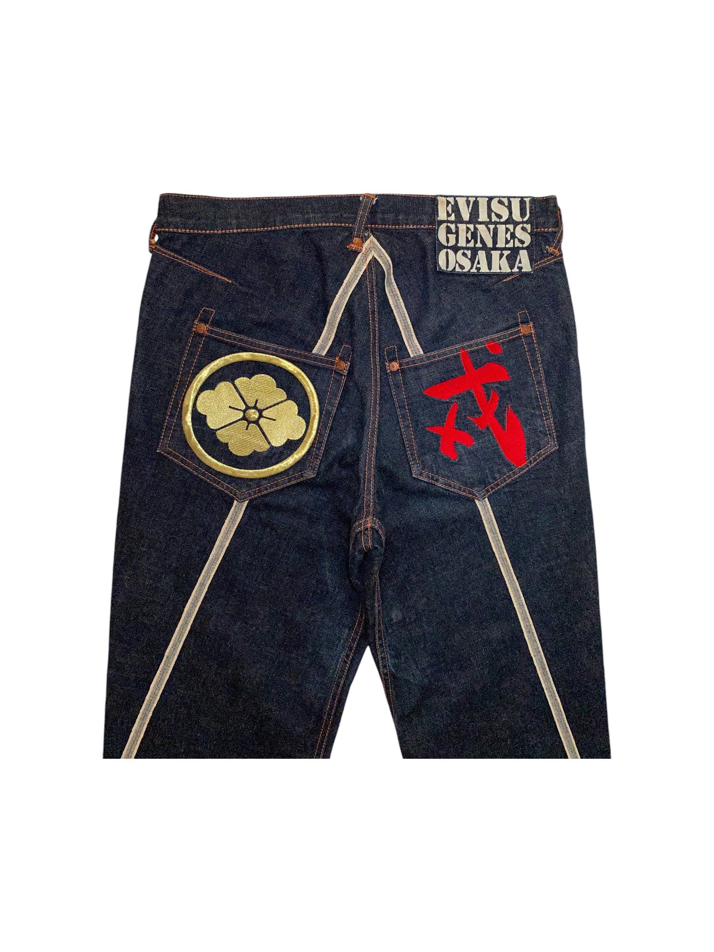 Evisu Family Crest Jeans