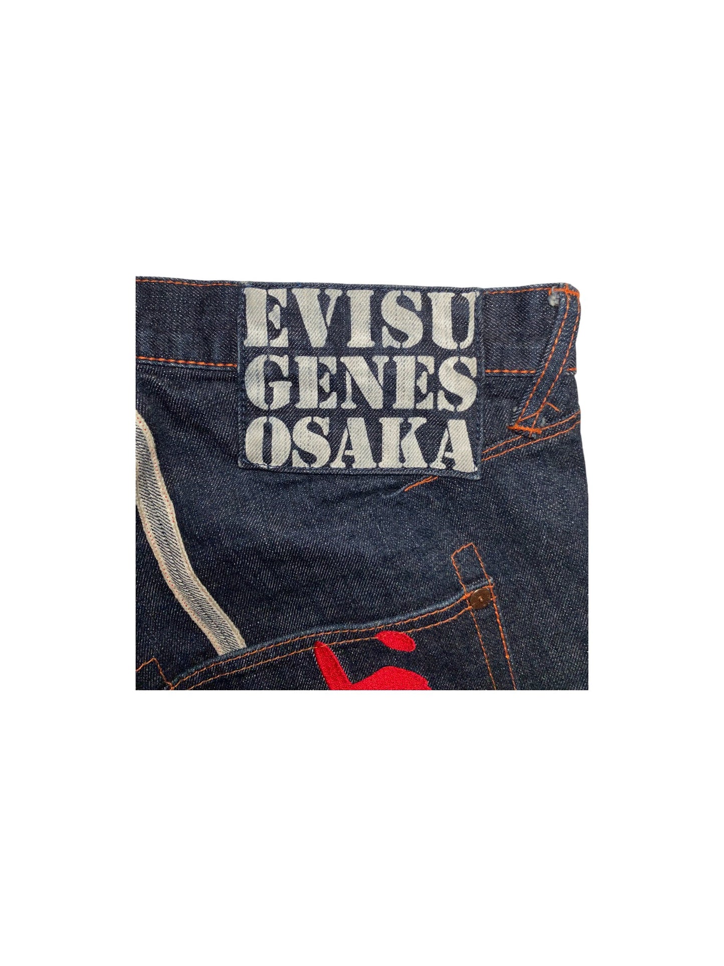 Evisu Family Crest Jeans