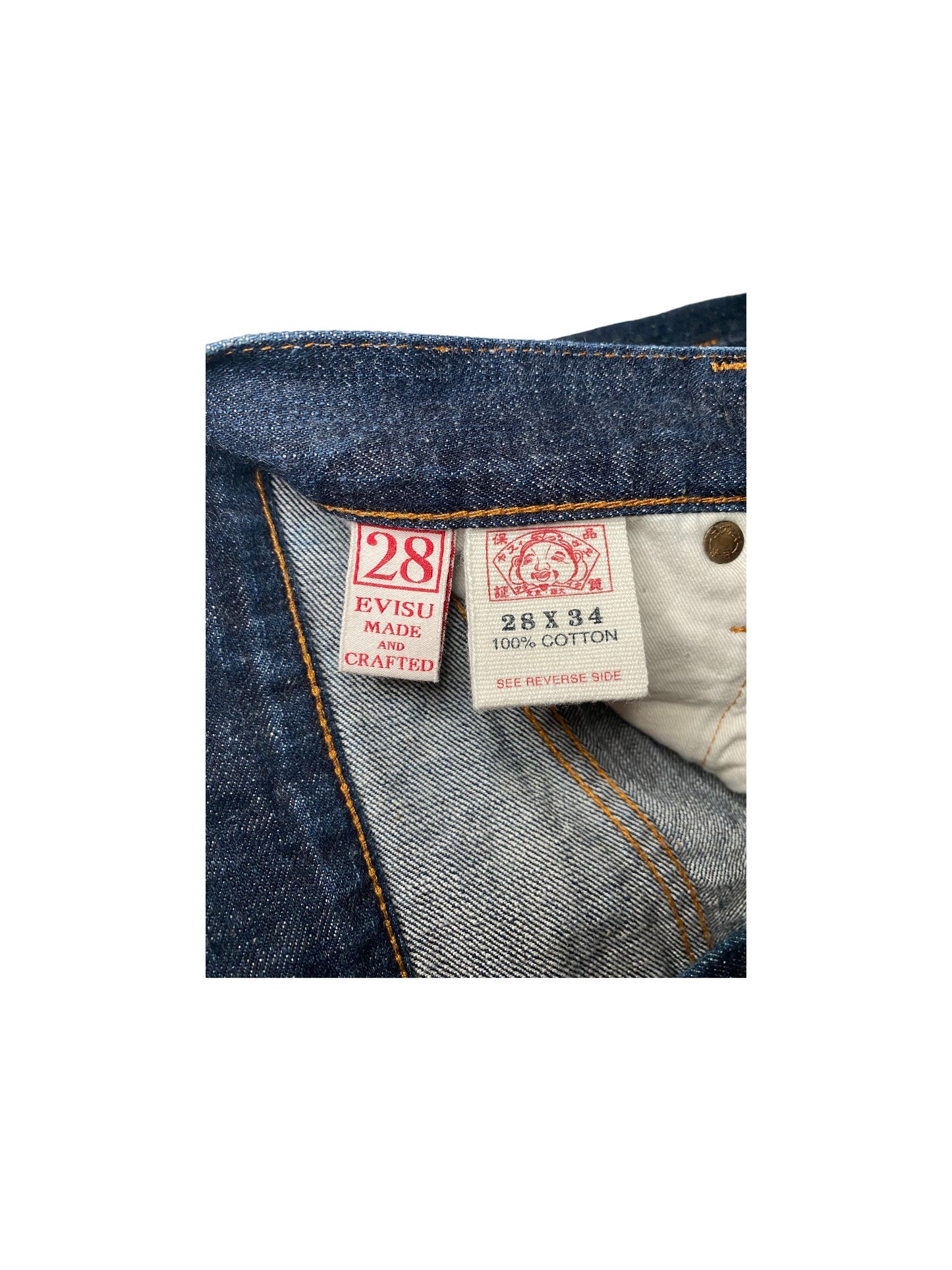 Evisu Family Crest Jeans