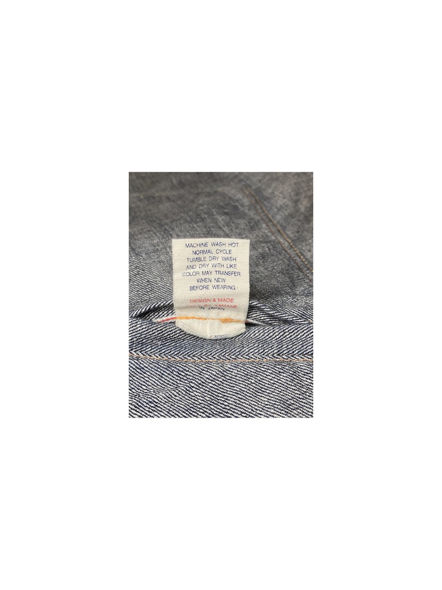 Reversible Evisu Tiger Jeans