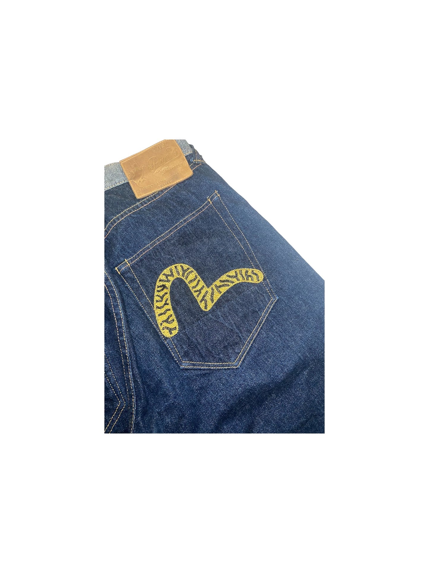 Reversible Evisu Tiger Jeans