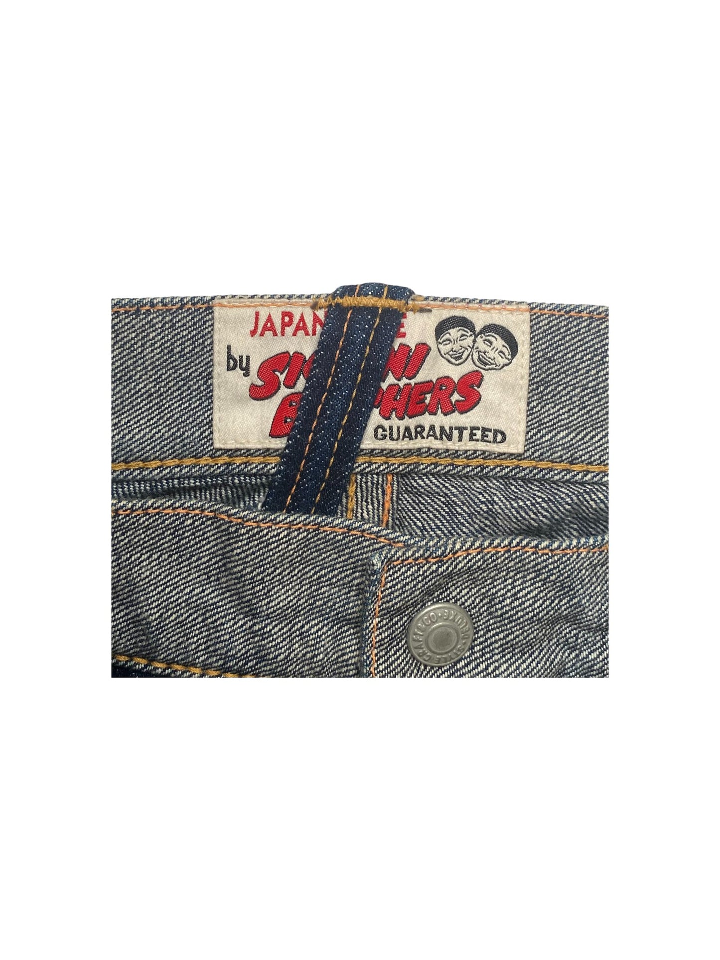 Reversible Evisu Tiger Jeans
