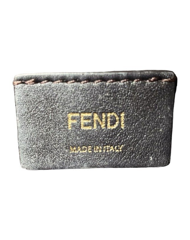 Fendi Zucca Print Leather Backpack