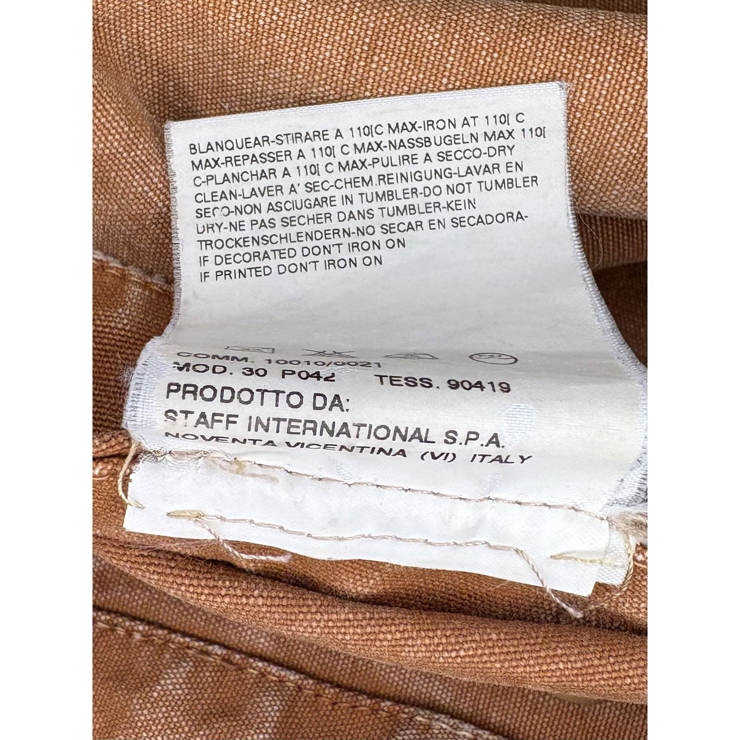 Maison Margiela Brown SS02 Pants