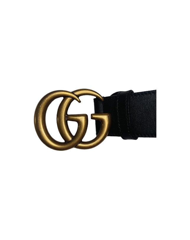 Gucci ‘Double G Wide Leather Belt’