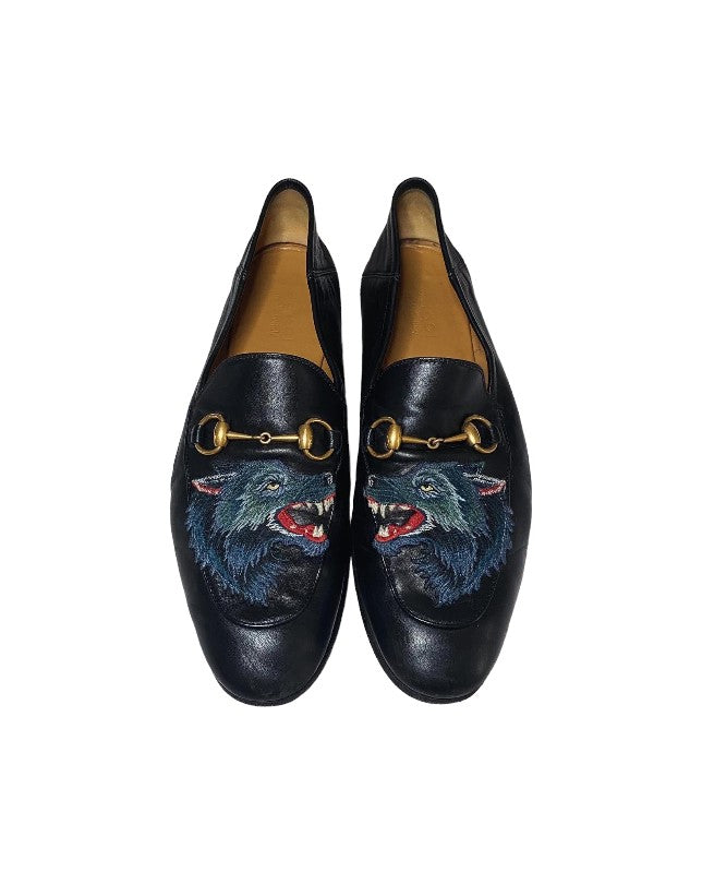 Gucci Brixton Wolf Loafers