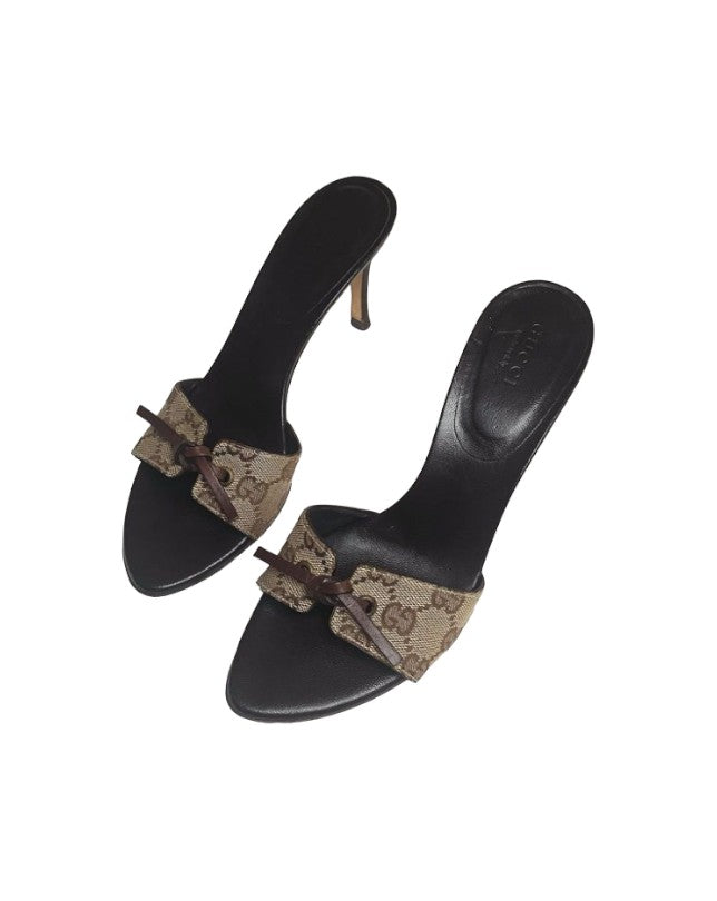 Gucci Monogram Mule Sandals