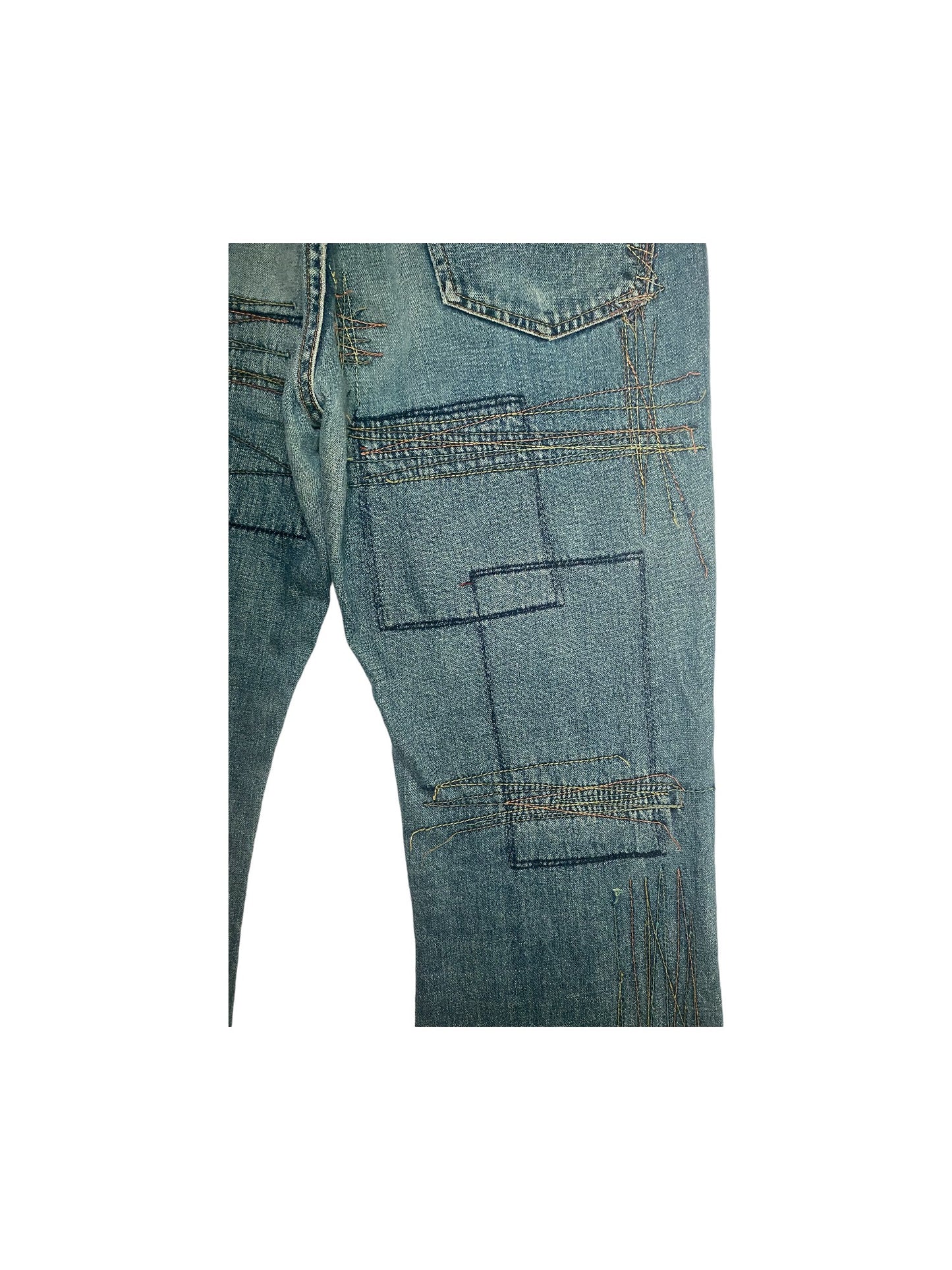 Hysteric Glamour Patchwork Jeans