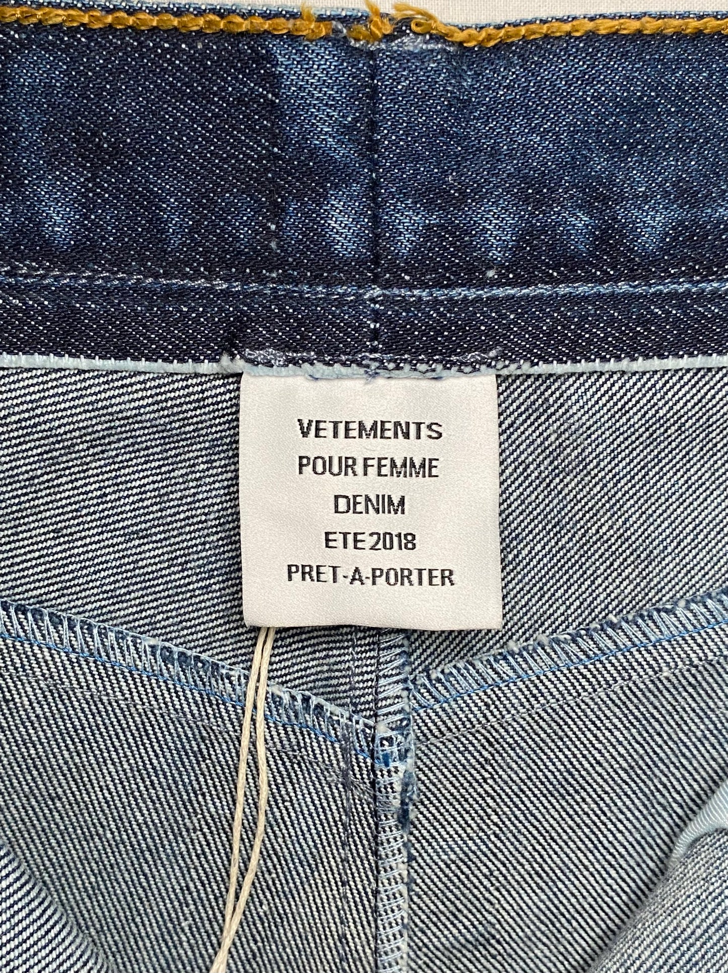 Vetements x Levi's SS18 Reworked Jeans