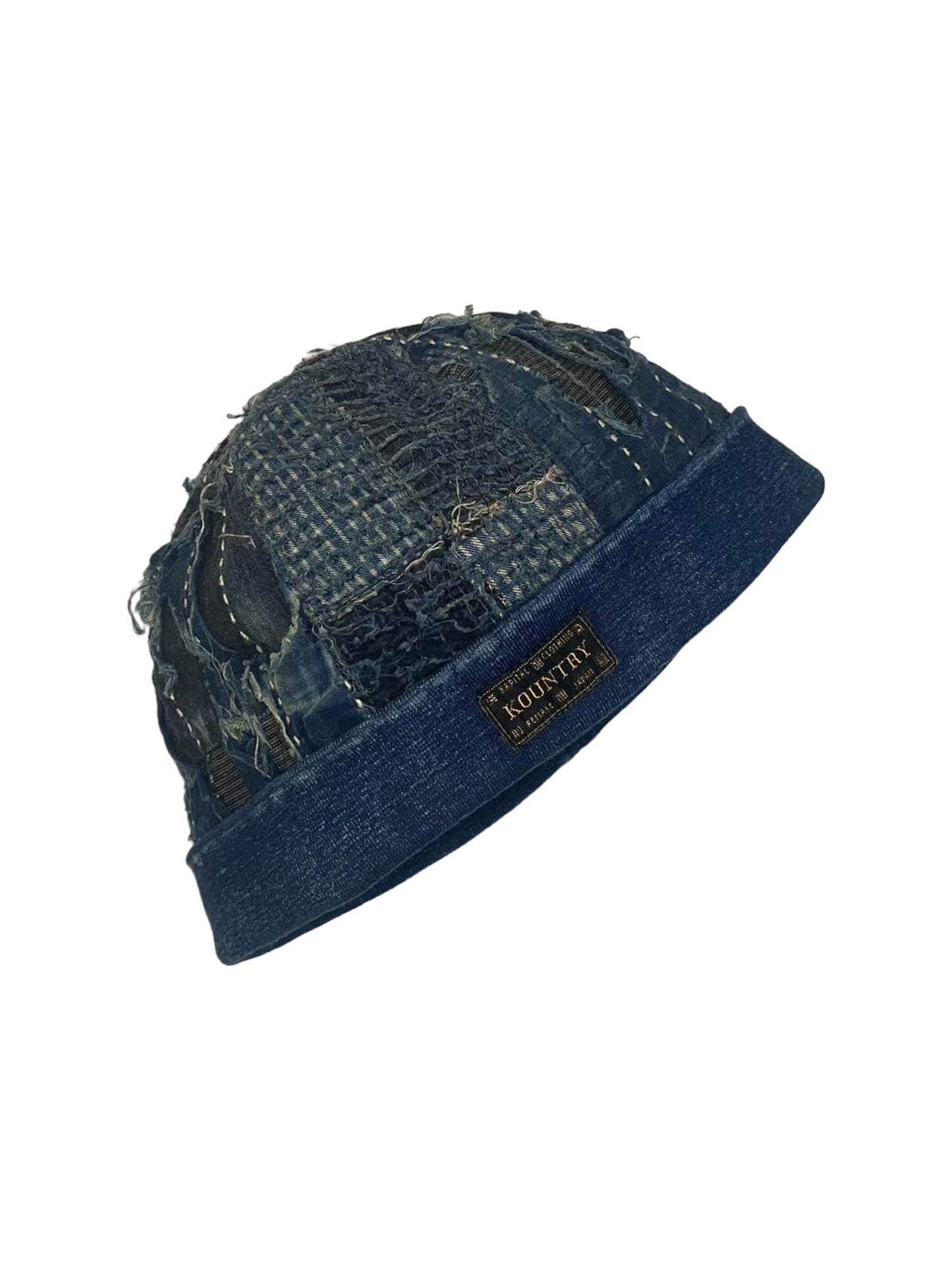 Kapital Kountry Boro Sashiko Reversible Beanie