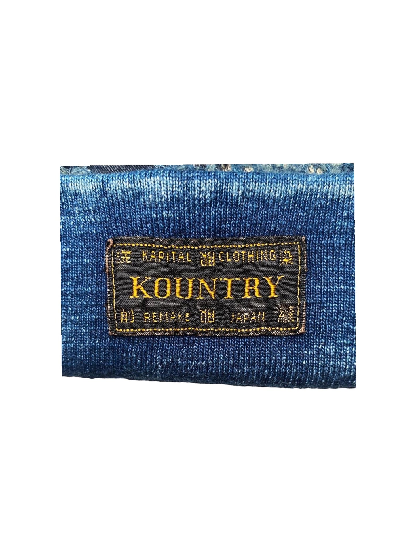 Kapital Kountry Boro Sashiko Reversible Beanie